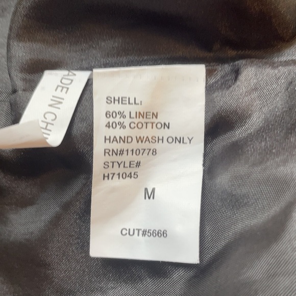 hazel White Embroidered Black A-line Skirt | M - Picture 6 of 6